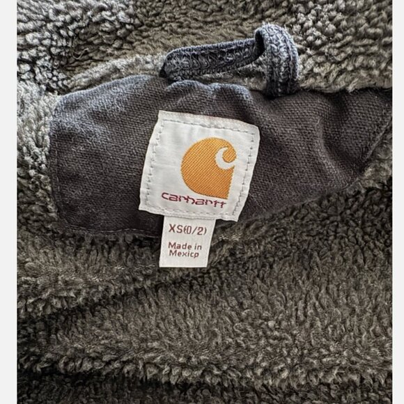 *DISCONTINUED-Wildwood-Carhartt Jacket | Black w/ Sherpa Lining | XS | VTG | EUC - Picture 3 of 5